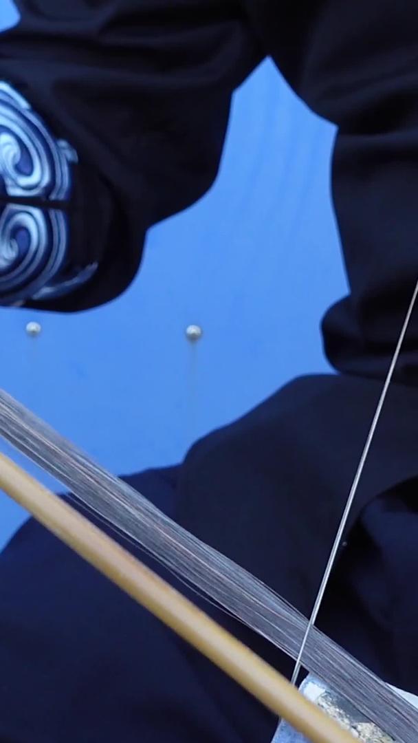 中国传统民乐京胡演奏材料视频的预览图
