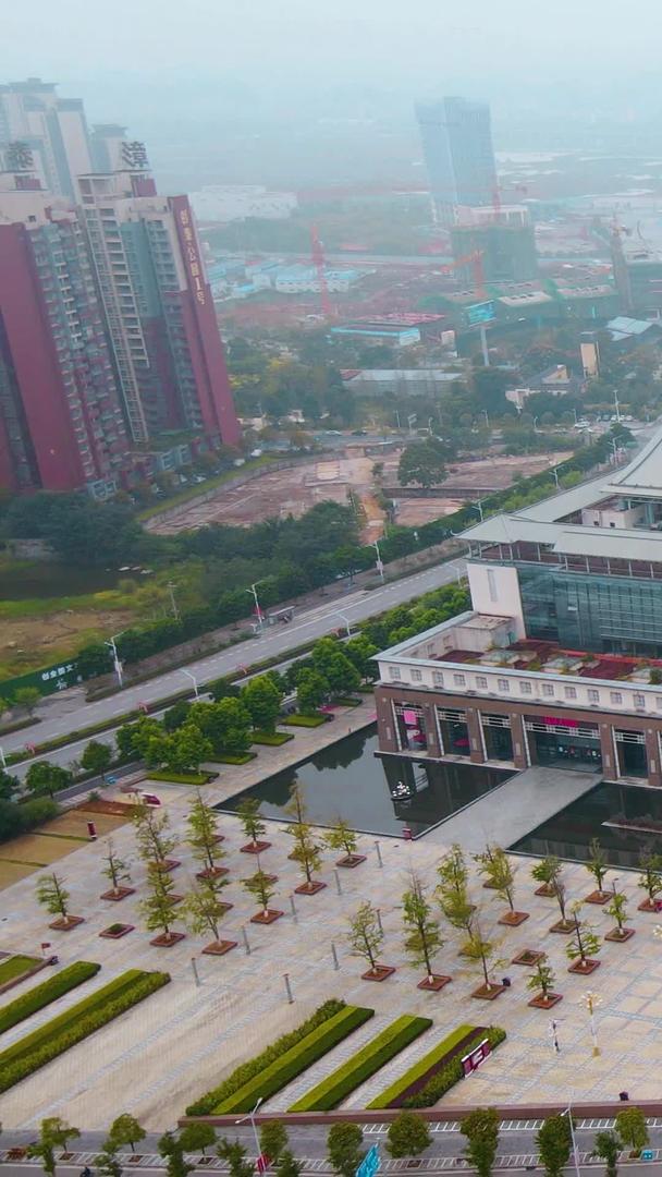 桂林一院两馆城市博物馆图书馆大剧院高清航拍集合视频的预览图