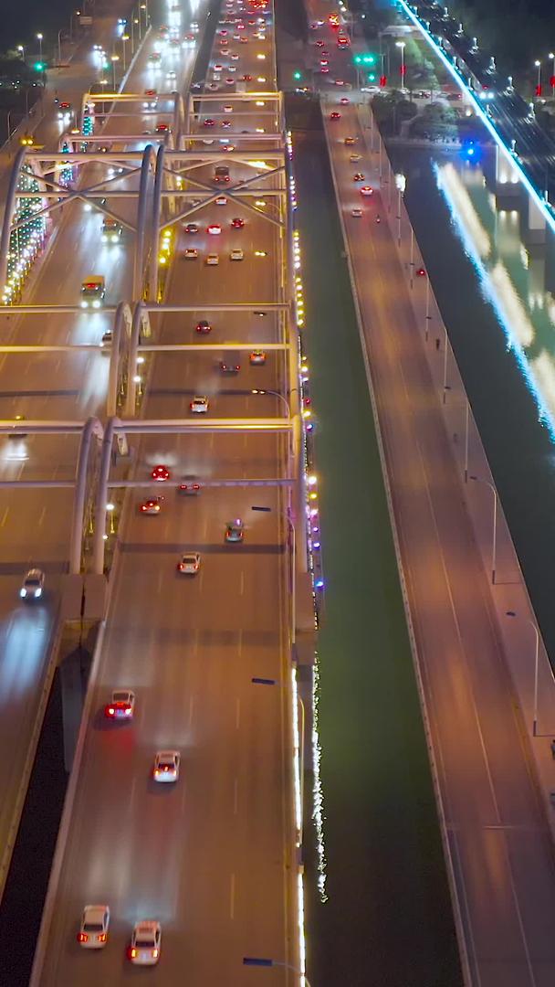 交通航拍地铁桥梁视频的预览图