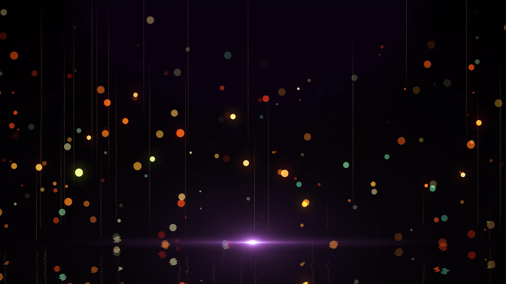 4K唯美绚丽粒子光斑舞台背景视频的预览图