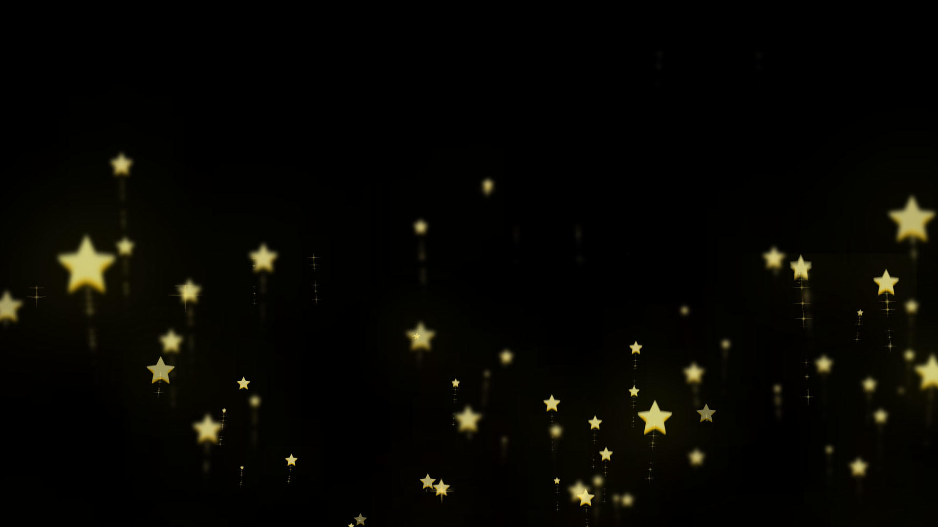 唯美星星往上飘带透明通道视频的预览图