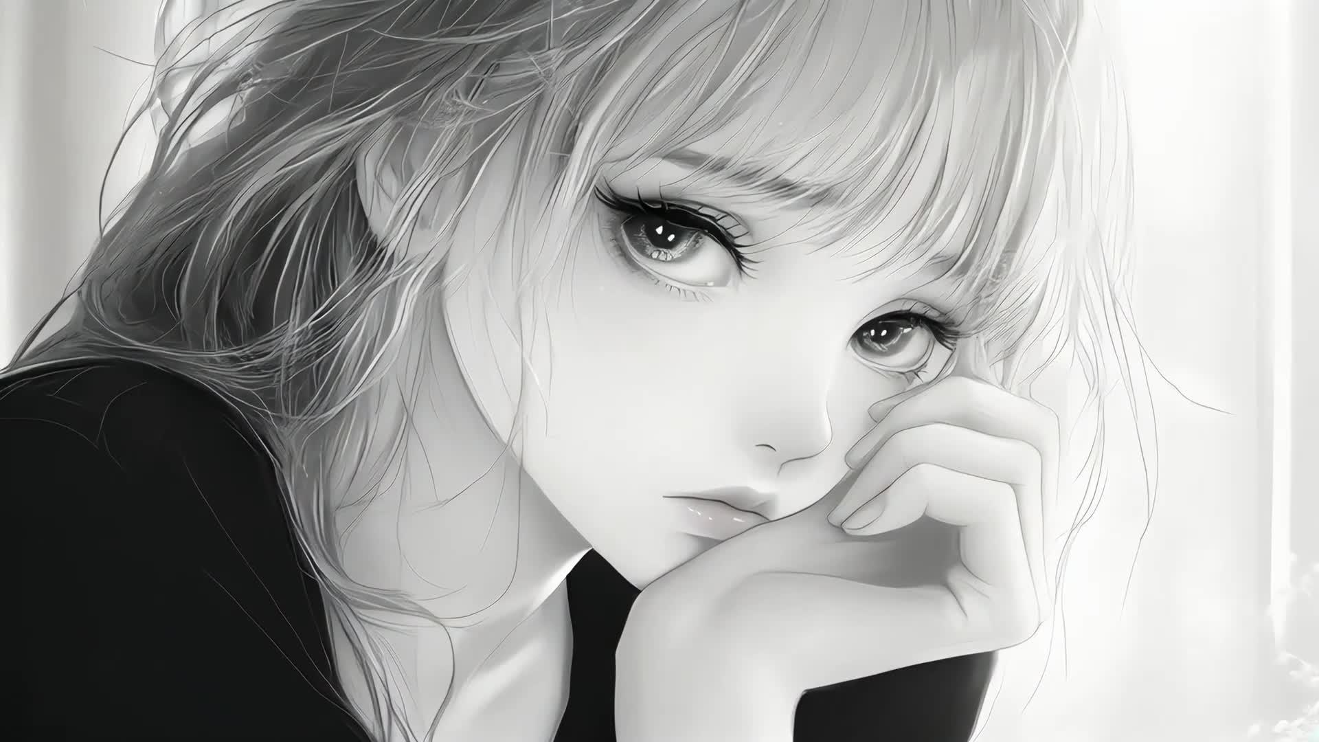 沉思动漫少女视频的预览图
