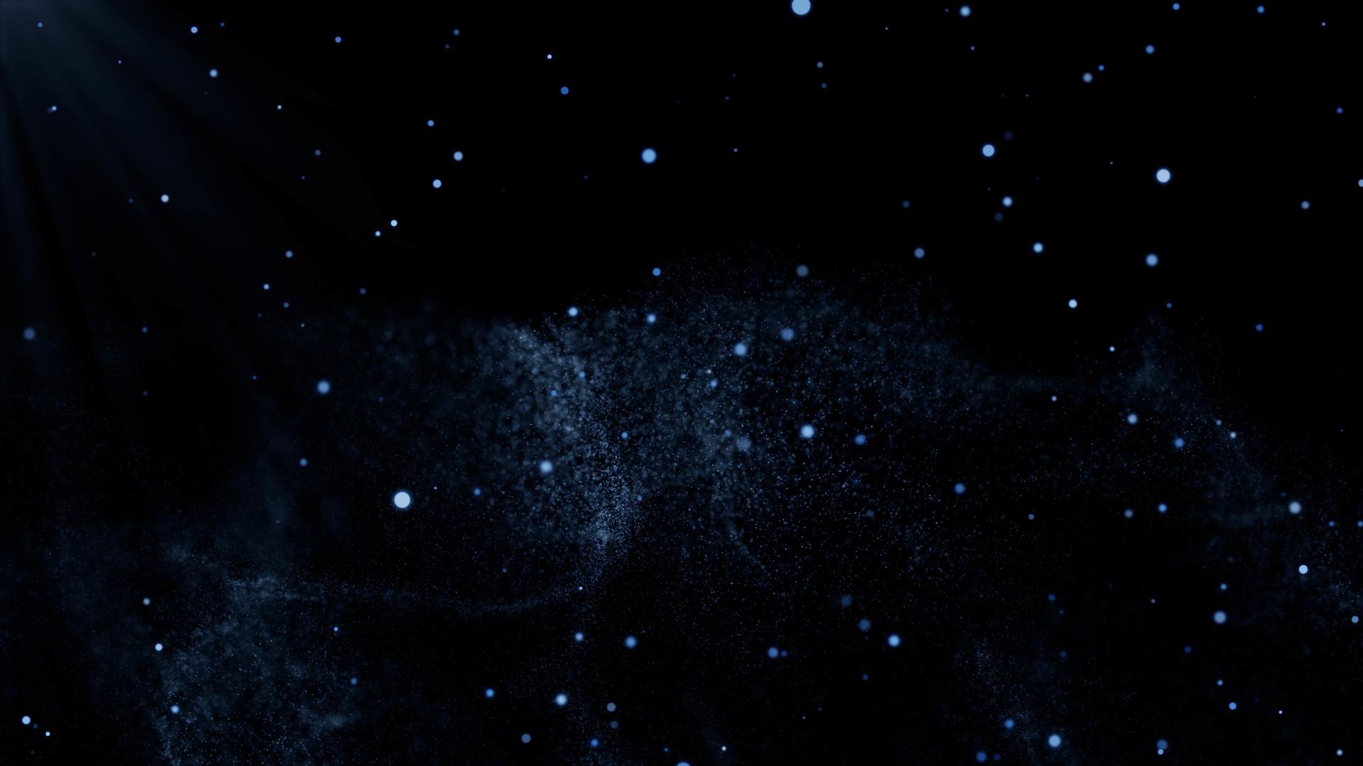 酷炫的散焦粒子背景视频的预览图