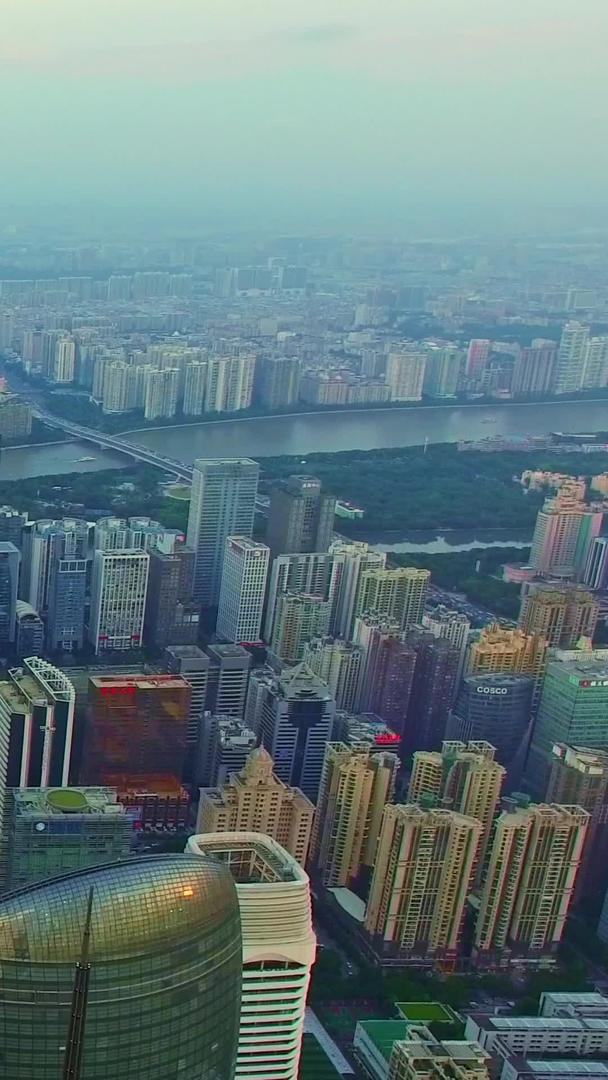 广州城市天际航拍视频的预览图