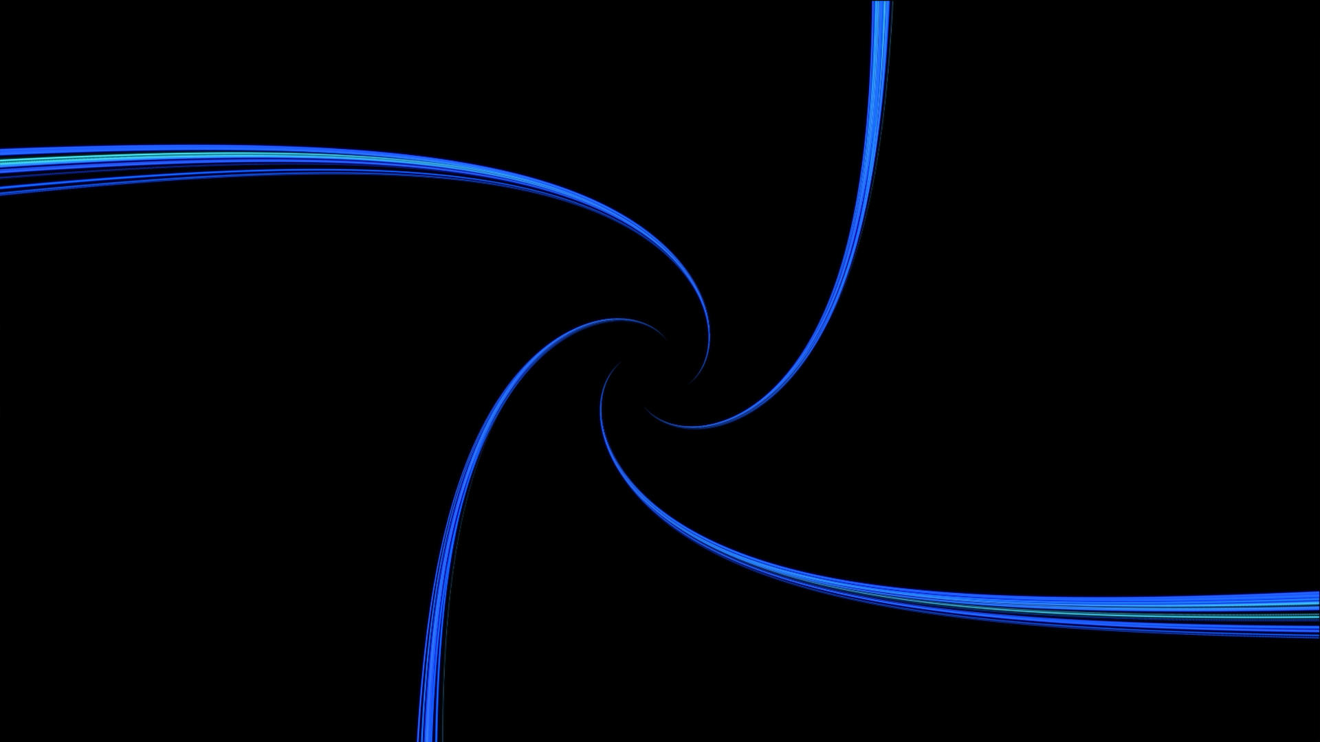 4K蓝色光线穿梭动画元素视频的预览图