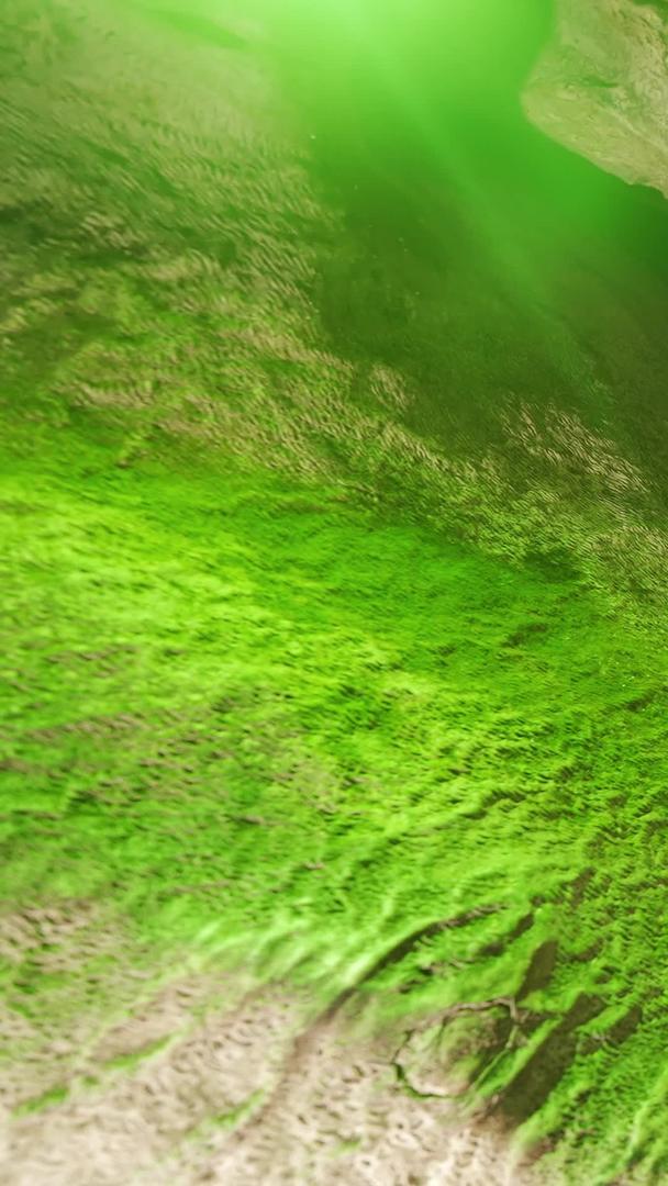 5A级景区本溪水洞石灰岩绿色植物视频的预览图