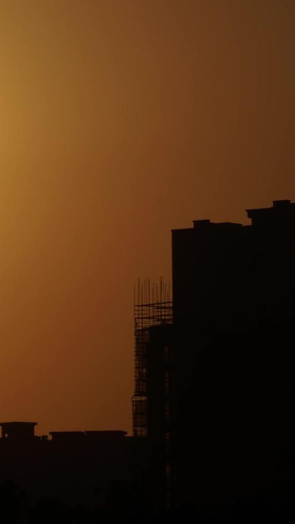 拍摄城市夕阳日落延时摄影视频的预览图