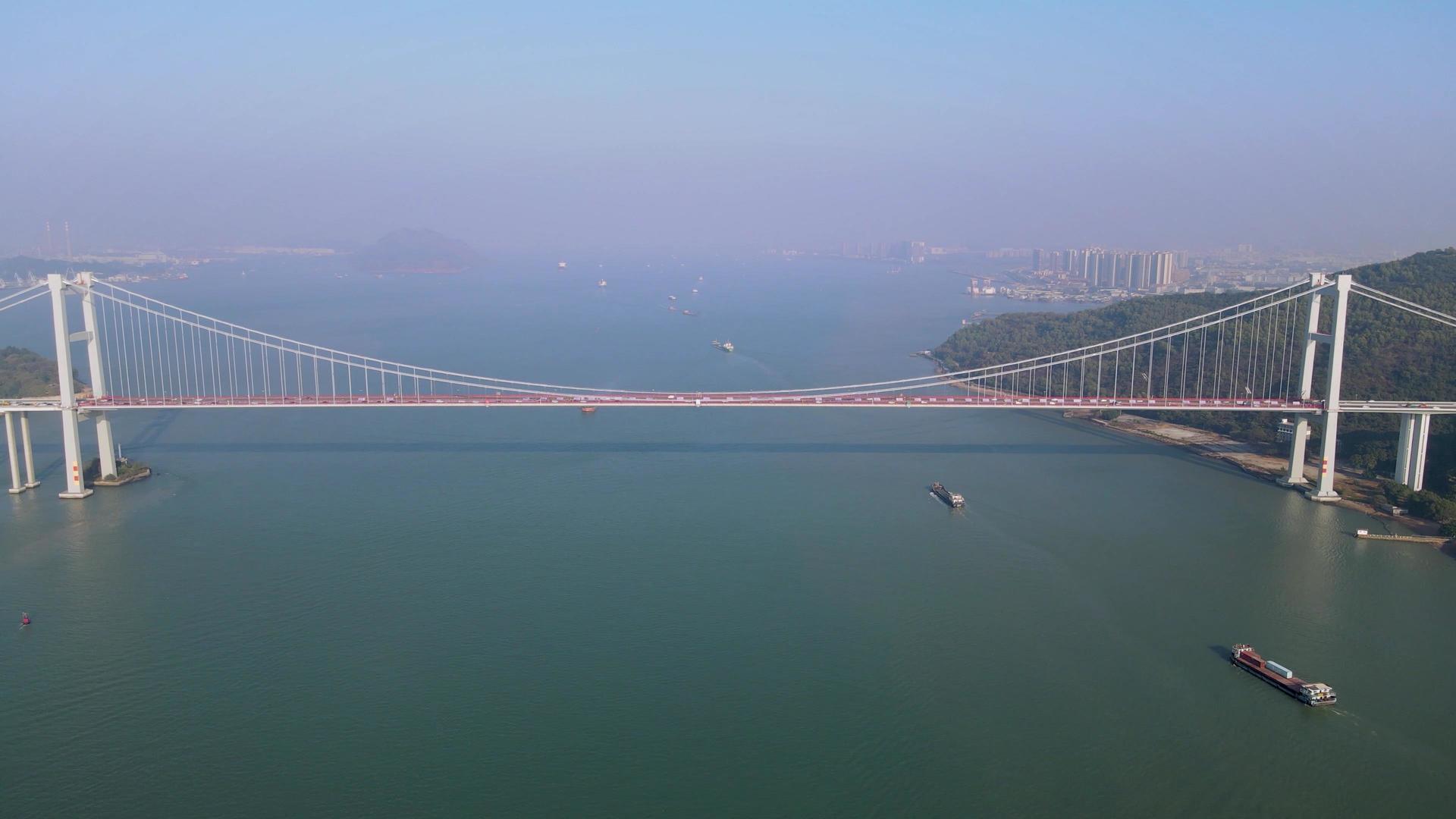 广东东莞虎门大桥4K航拍视频的预览图