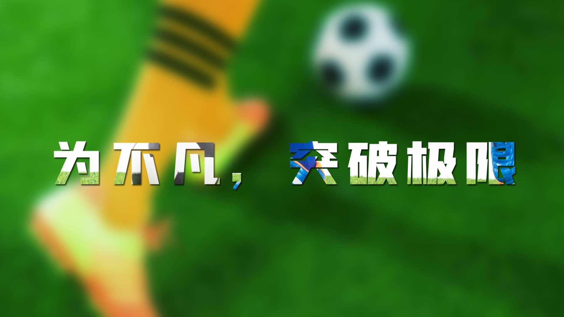 简洁大气中国体育足球栏目包装展示视频的预览图