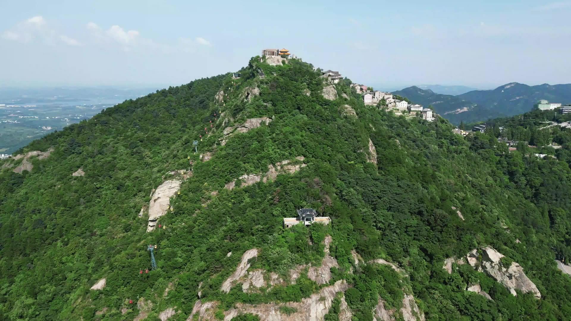 湖北省黄陂木兰文化生态旅游区5A景区航拍视频的预览图