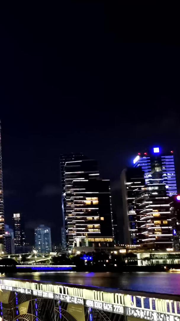深圳人才公园城市夜景延迟视频的预览图