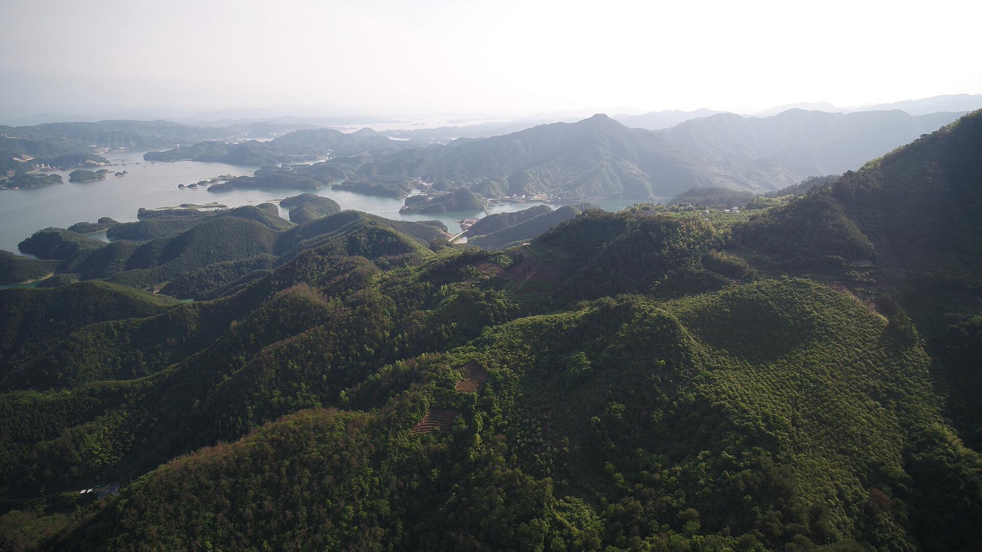 杭州千岛湖4K航拍视频的预览图