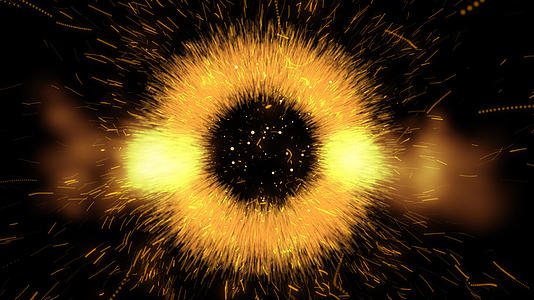炫彩粒子光线中央冲击爆散视频的预览图