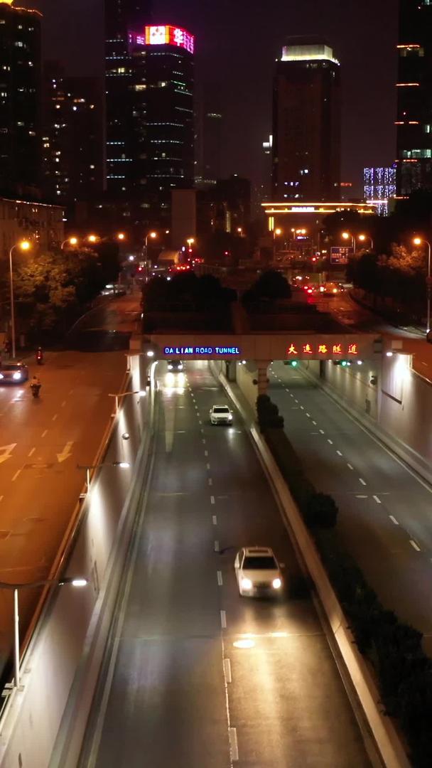 上海大连路隧道航拍视频的预览图