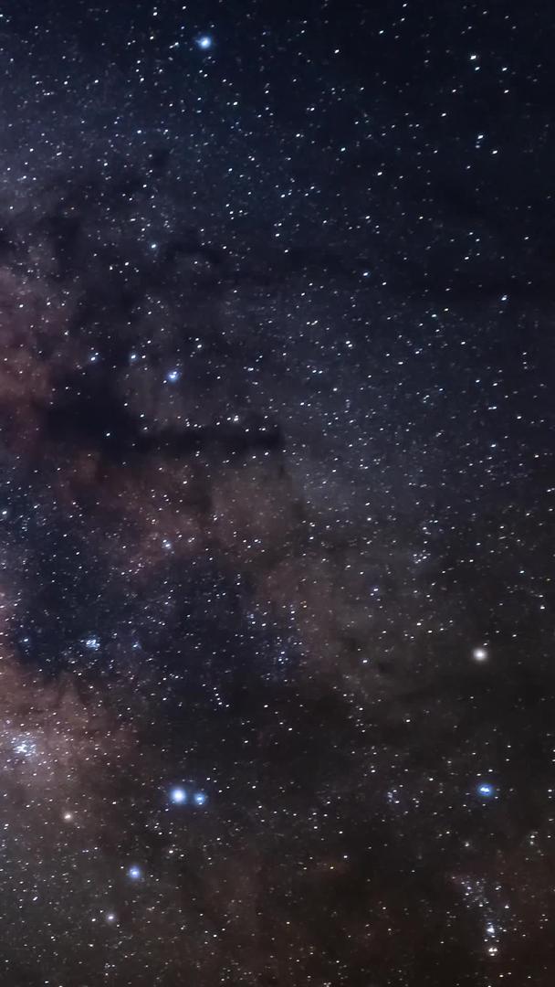 银河延时西安秦岭分水岭视频的预览图