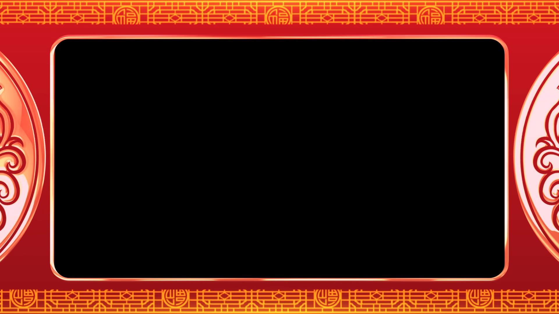 中国风边框视频的预览图
