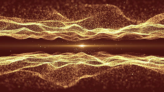 黑金粒子素材视频的预览图