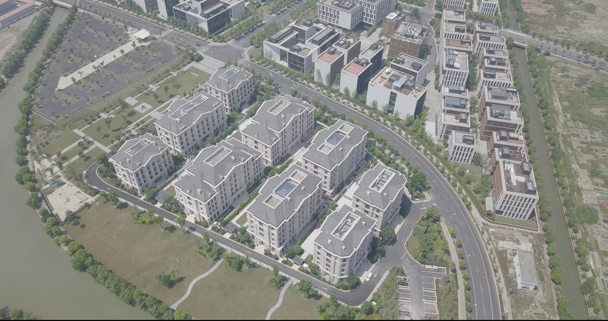 浦东新区住宅建筑群视频的预览图