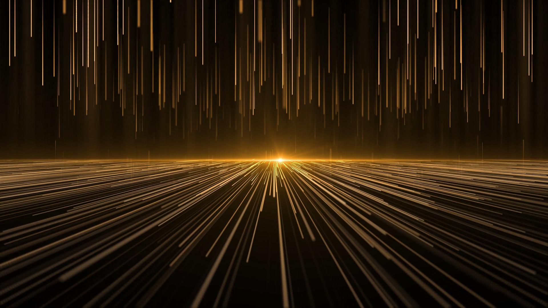 4K金色粒子年会盛典背景视频的预览图