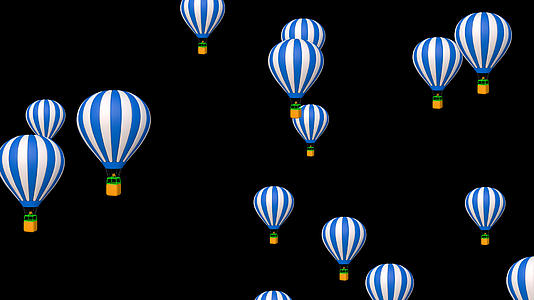 气球上升带通道视频的预览图