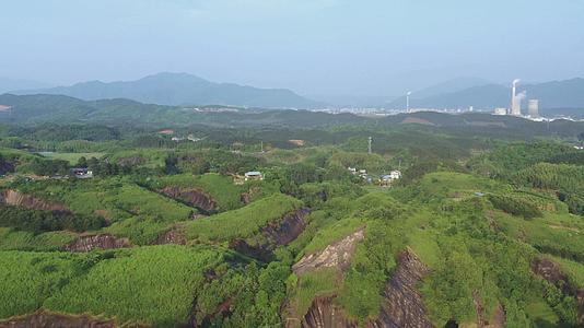 航拍湖南郴州高椅岭自然风光视频的预览图