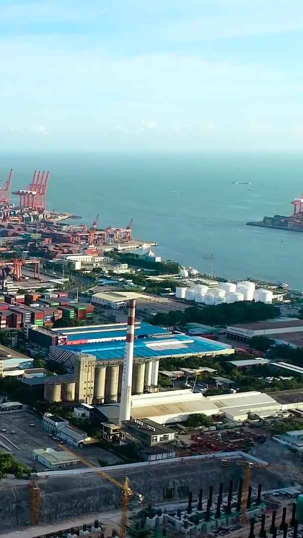 深圳蛇口集装箱码头视频的预览图