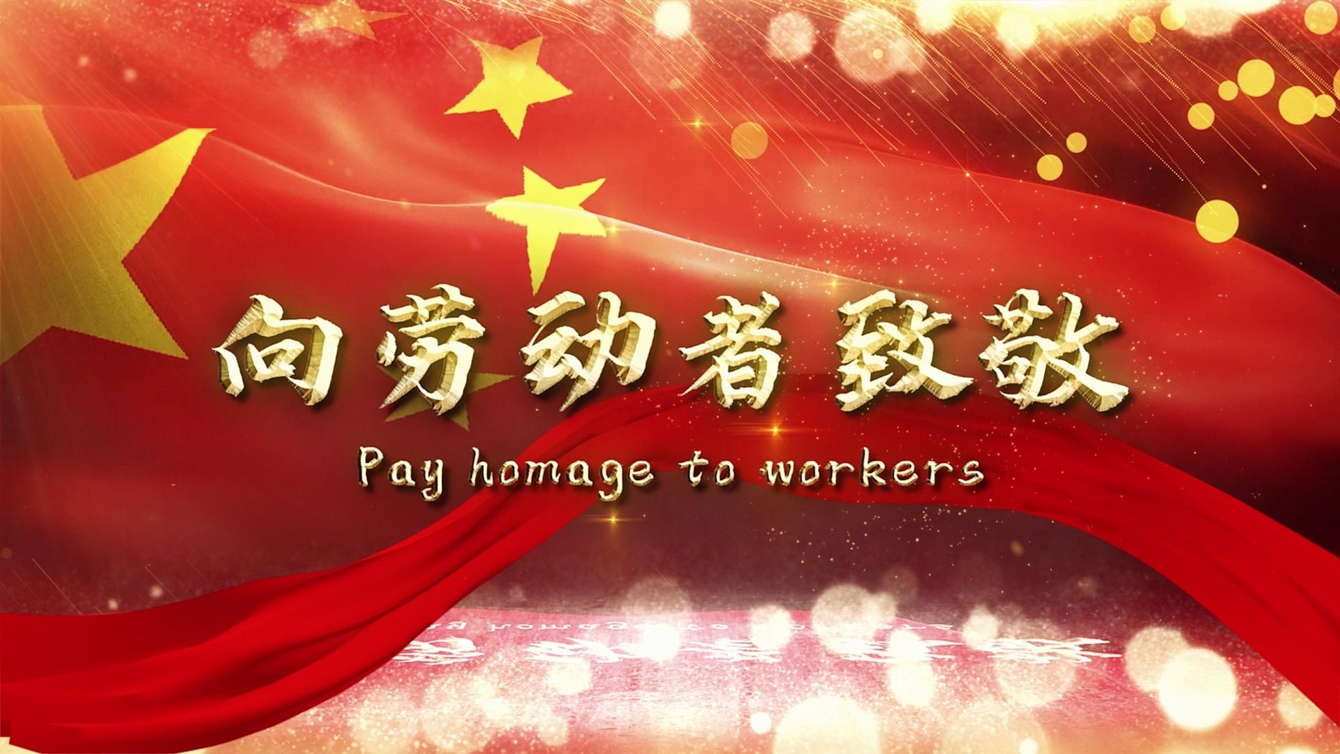 五一国际劳动节企业宣传劳模AE模板视频的预览图
