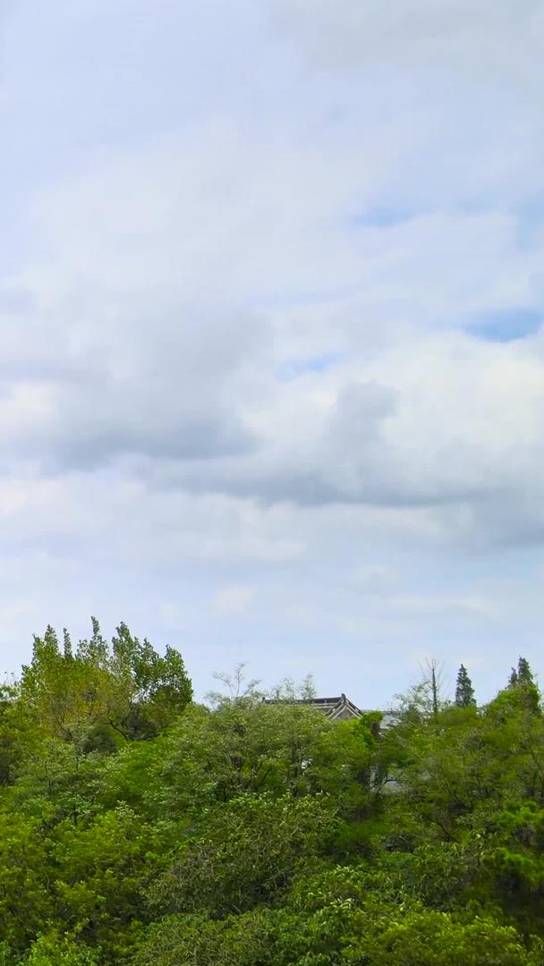 5A风景区扬州地标古寺大明寺栖灵塔航拍视频的预览图