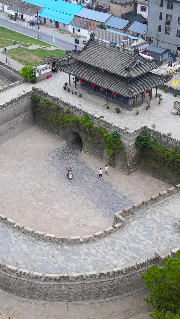 寿县古城墙4A风景区航拍集合视频的预览图