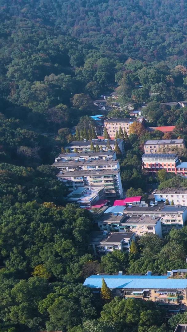 湖南省长沙师范大学教学楼教学环境建筑航拍视频的预览图