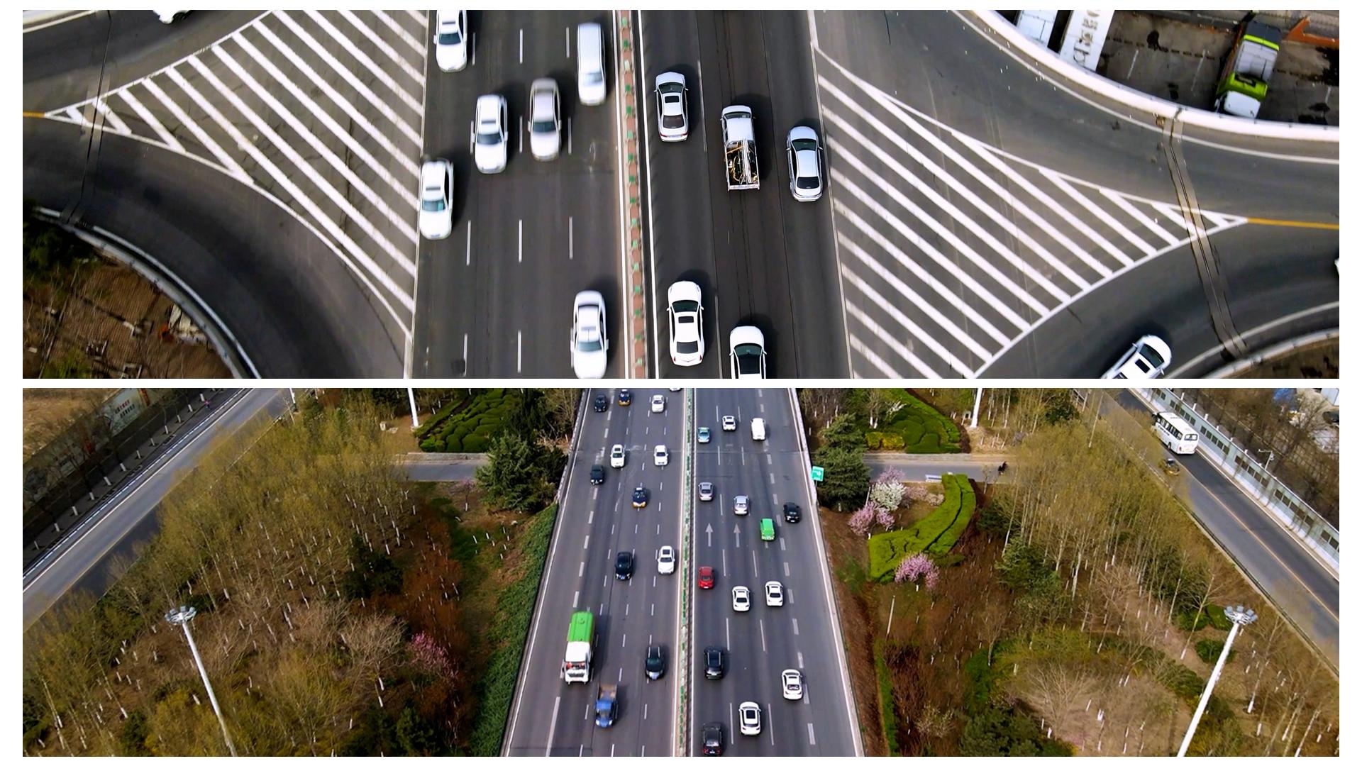4K航拍城市交通视频的预览图