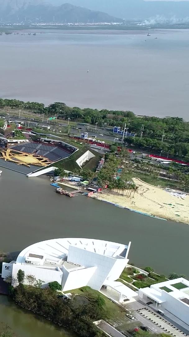 深圳欢乐海岸航拍视频的预览图