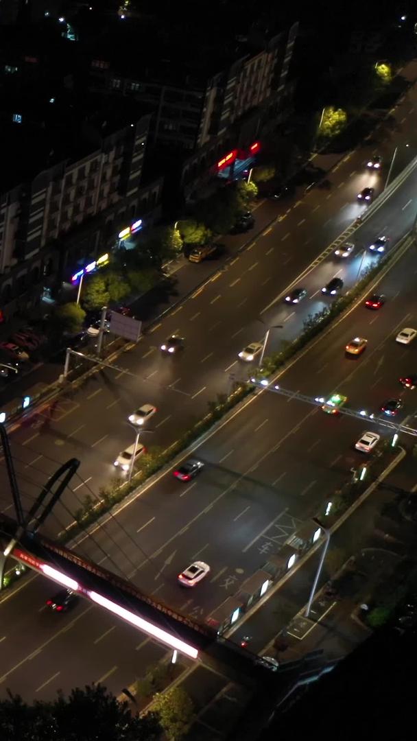 南京城江宁百家湖夜景航拍视频的预览图