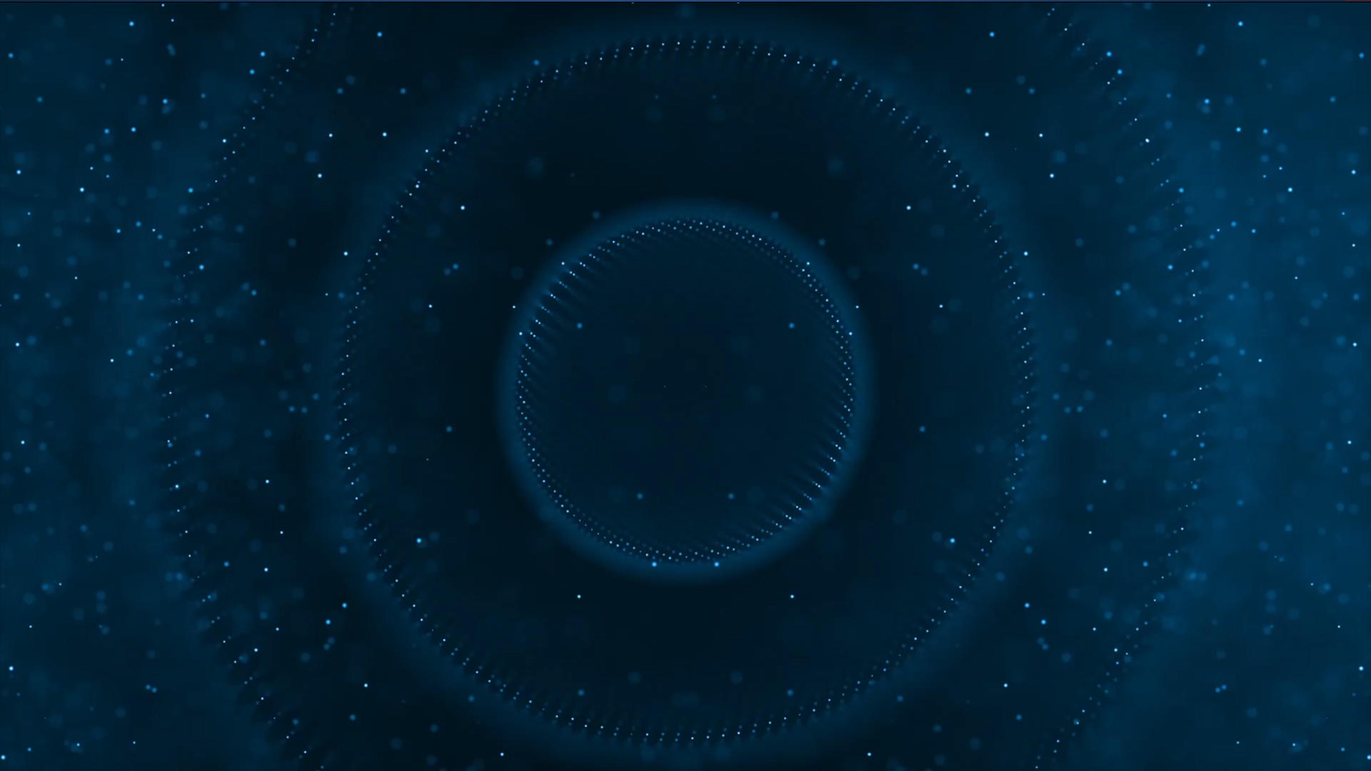 蓝色粒子科技元素合成背景视频的预览图