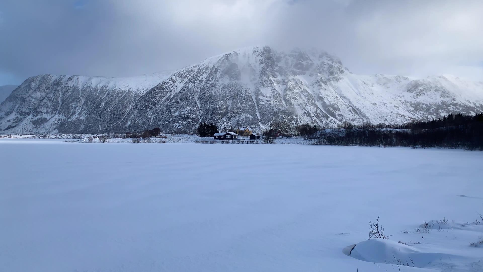 壮观的挪威自然风光视频的预览图