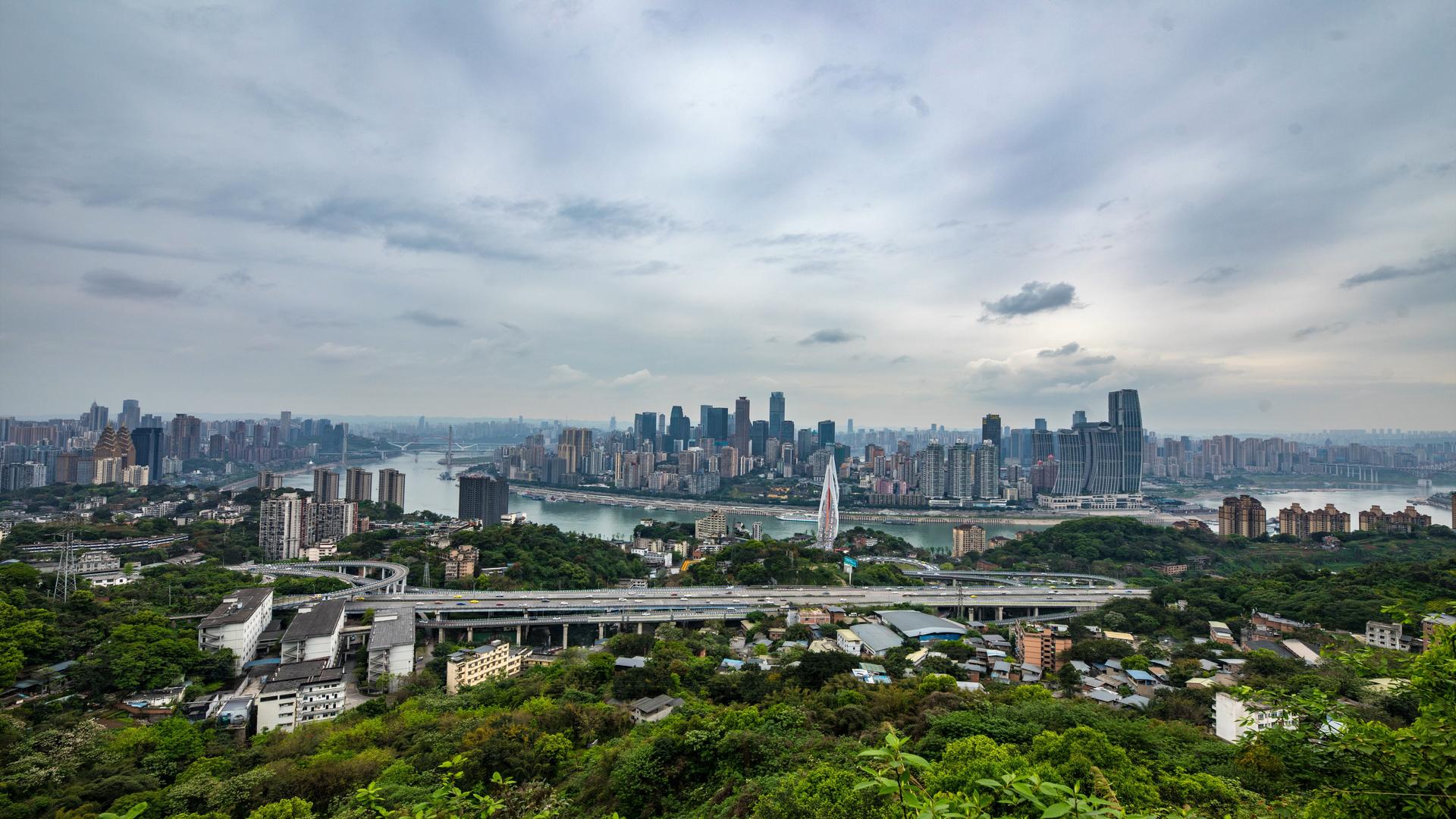 8K重庆山城全景素材视频的预览图