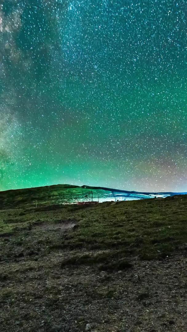 西藏拉山口星空延迟视频的预览图