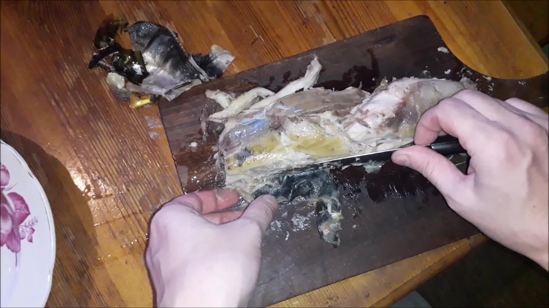 在家里钓热熏海鱼视频的预览图