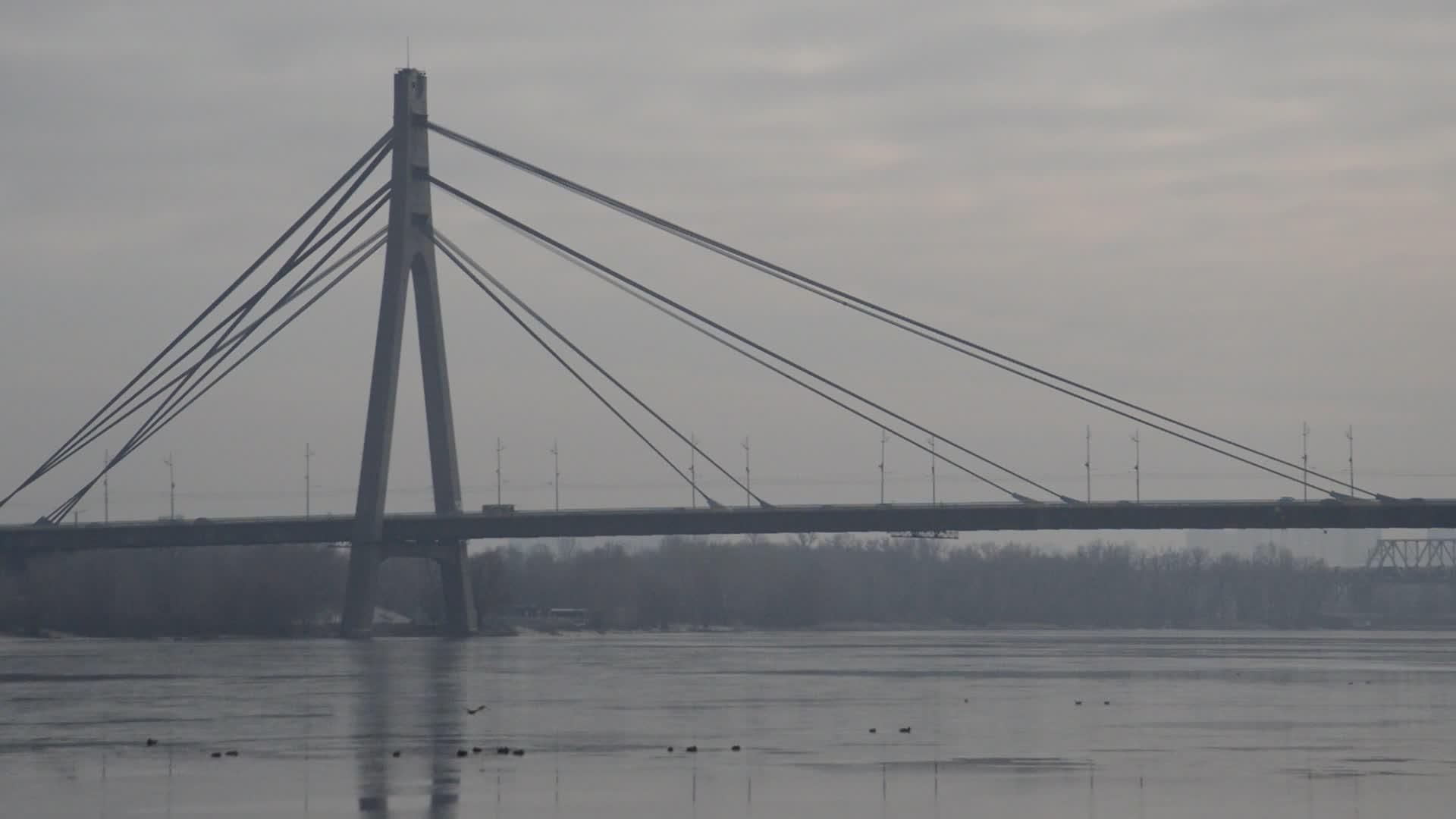 河上的吊桥视频的预览图