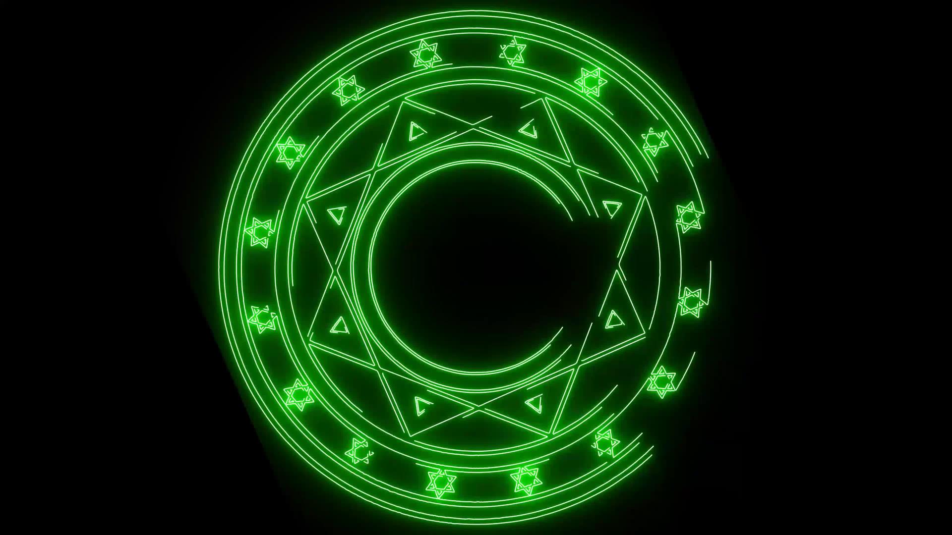 六角形火力被强大的绿色魔法压倒视频的预览图