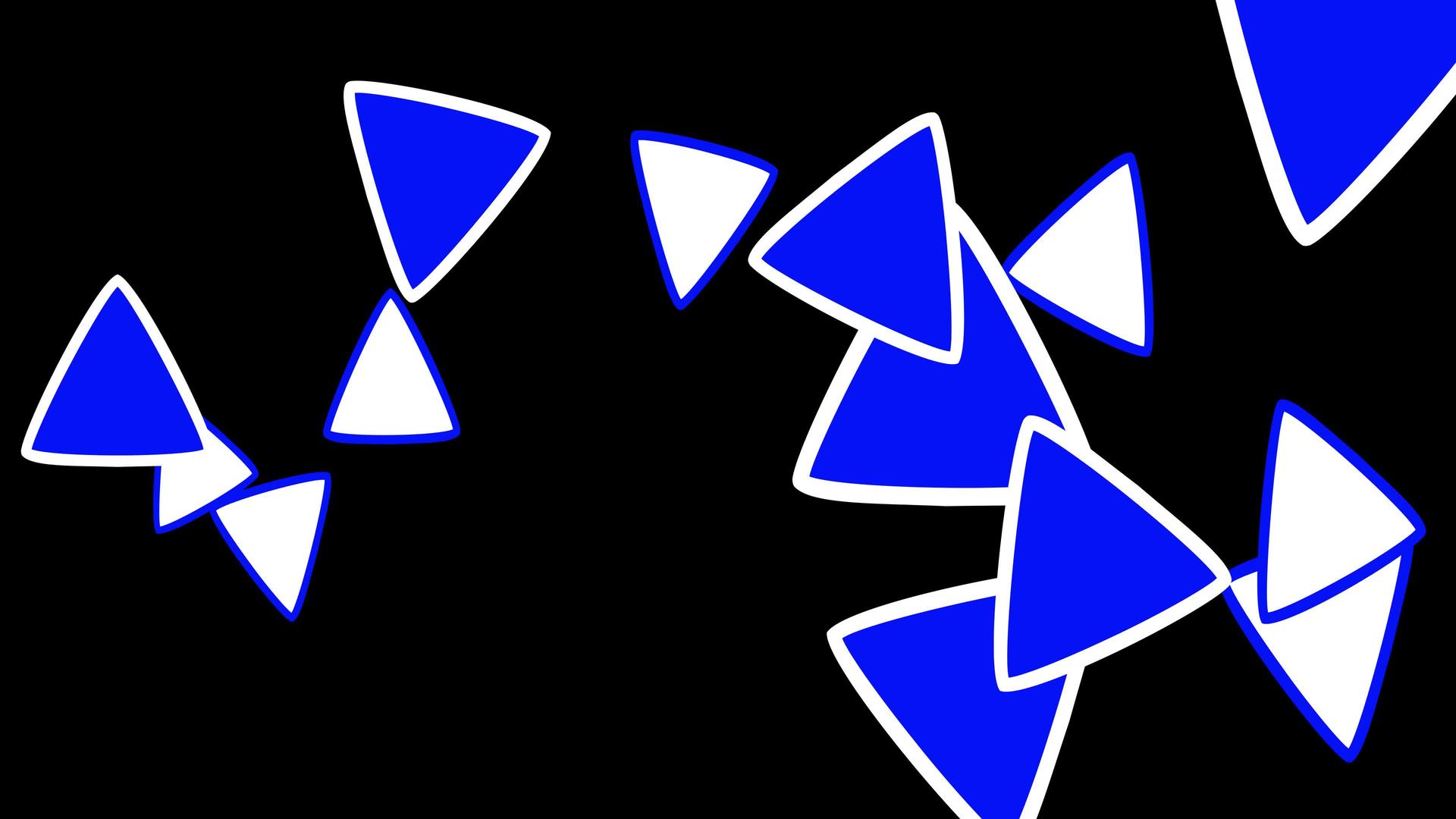三角旋转三角动画背景视频的预览图