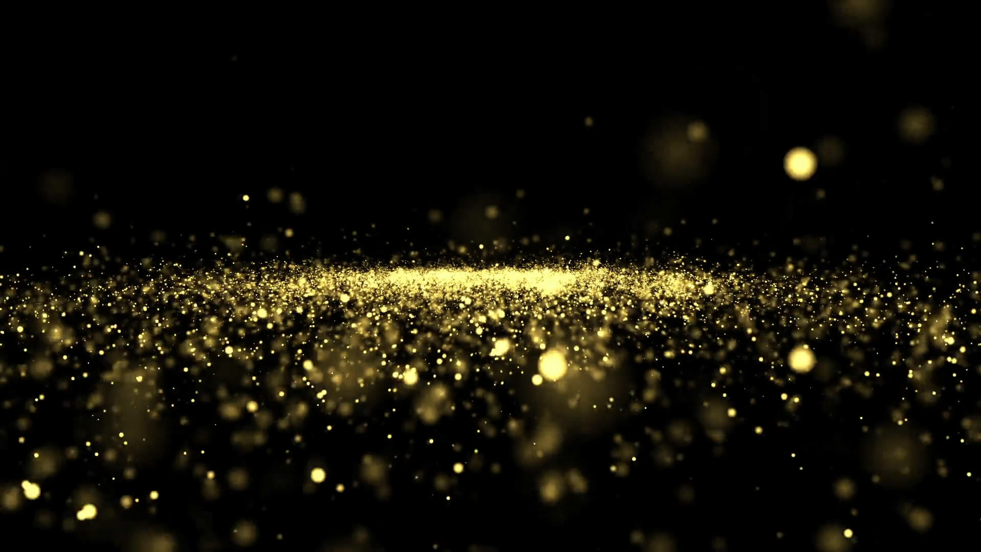 金色粒子背景元素视频素材视频的预览图