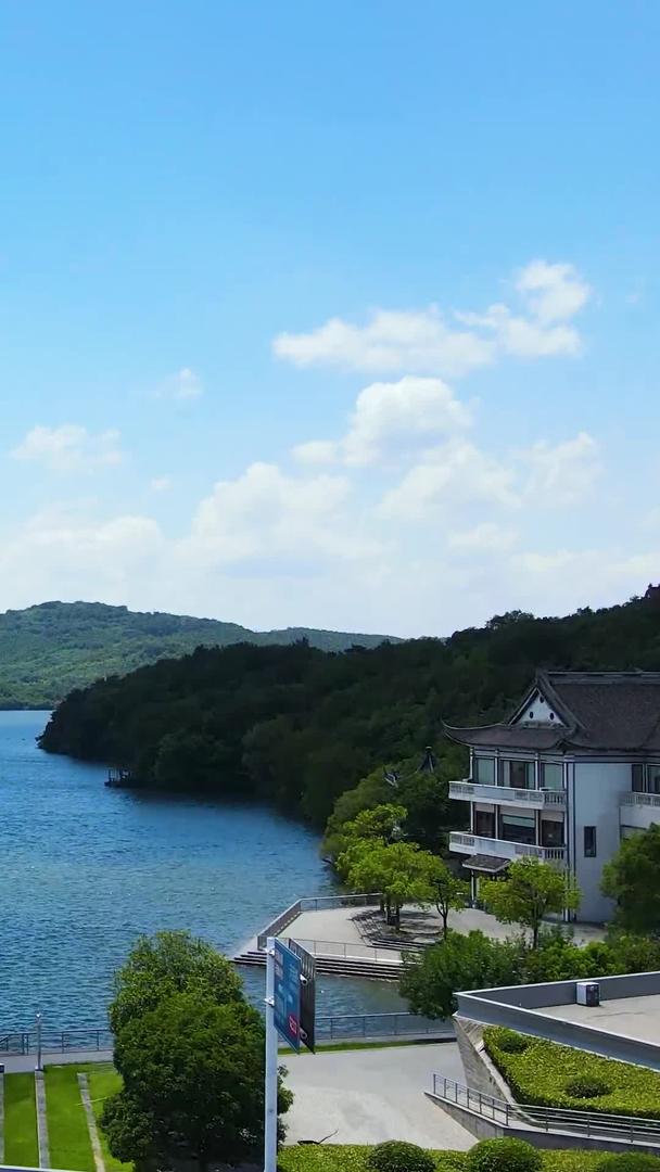 江苏天目湖风景区航拍视频的预览图