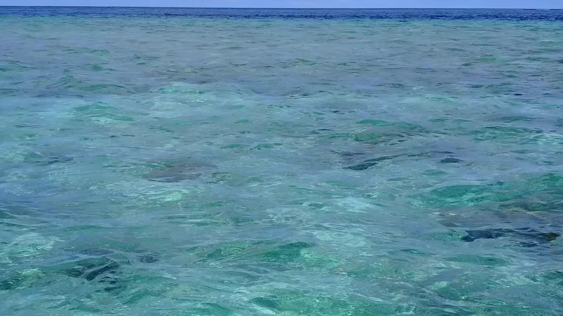 海水透明的海滩之旅视频的预览图
