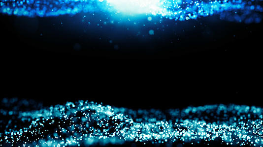 蓝色科技粒子背景元素视频素材视频的预览图