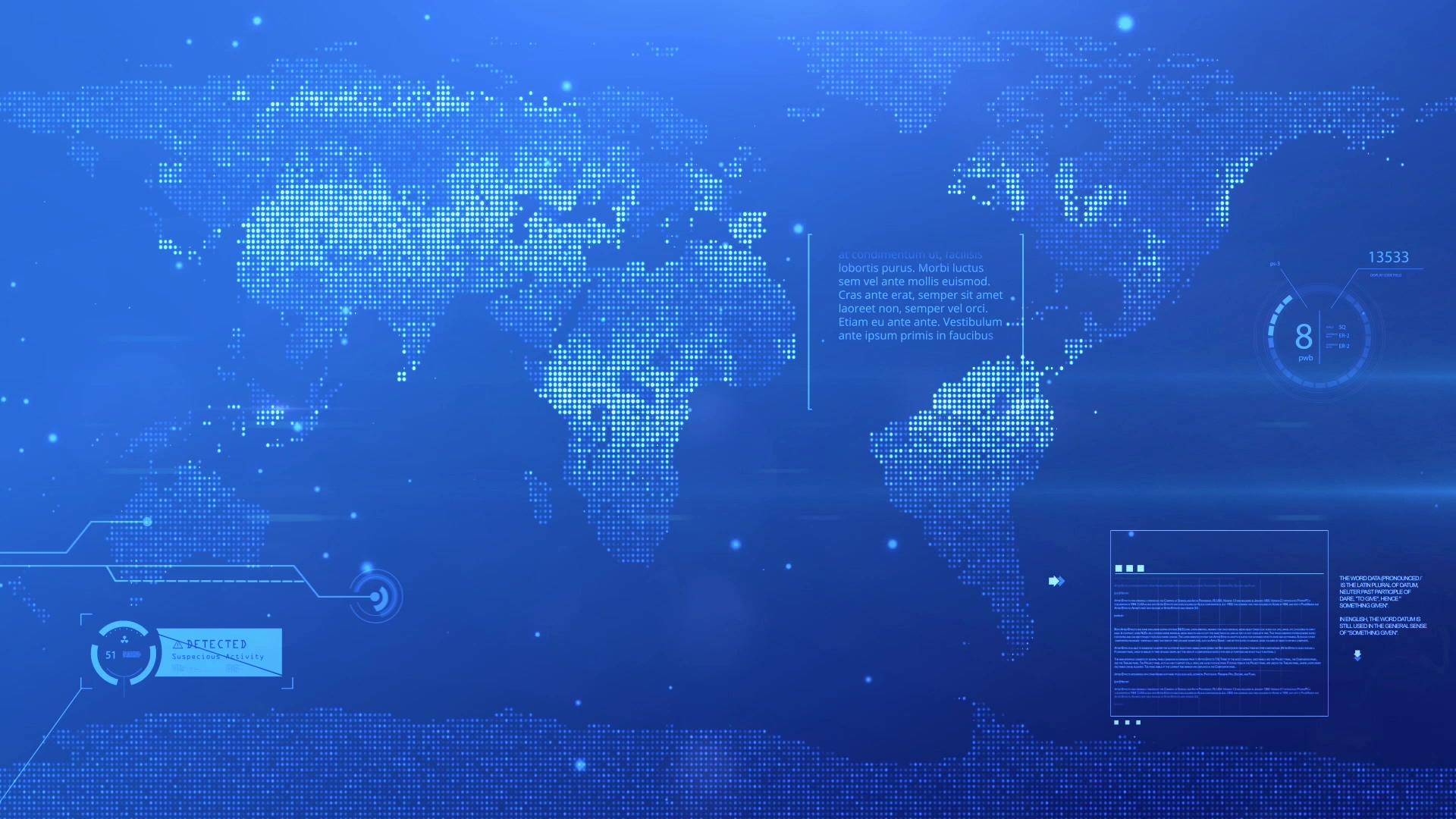 地图科技背景视频的预览图
