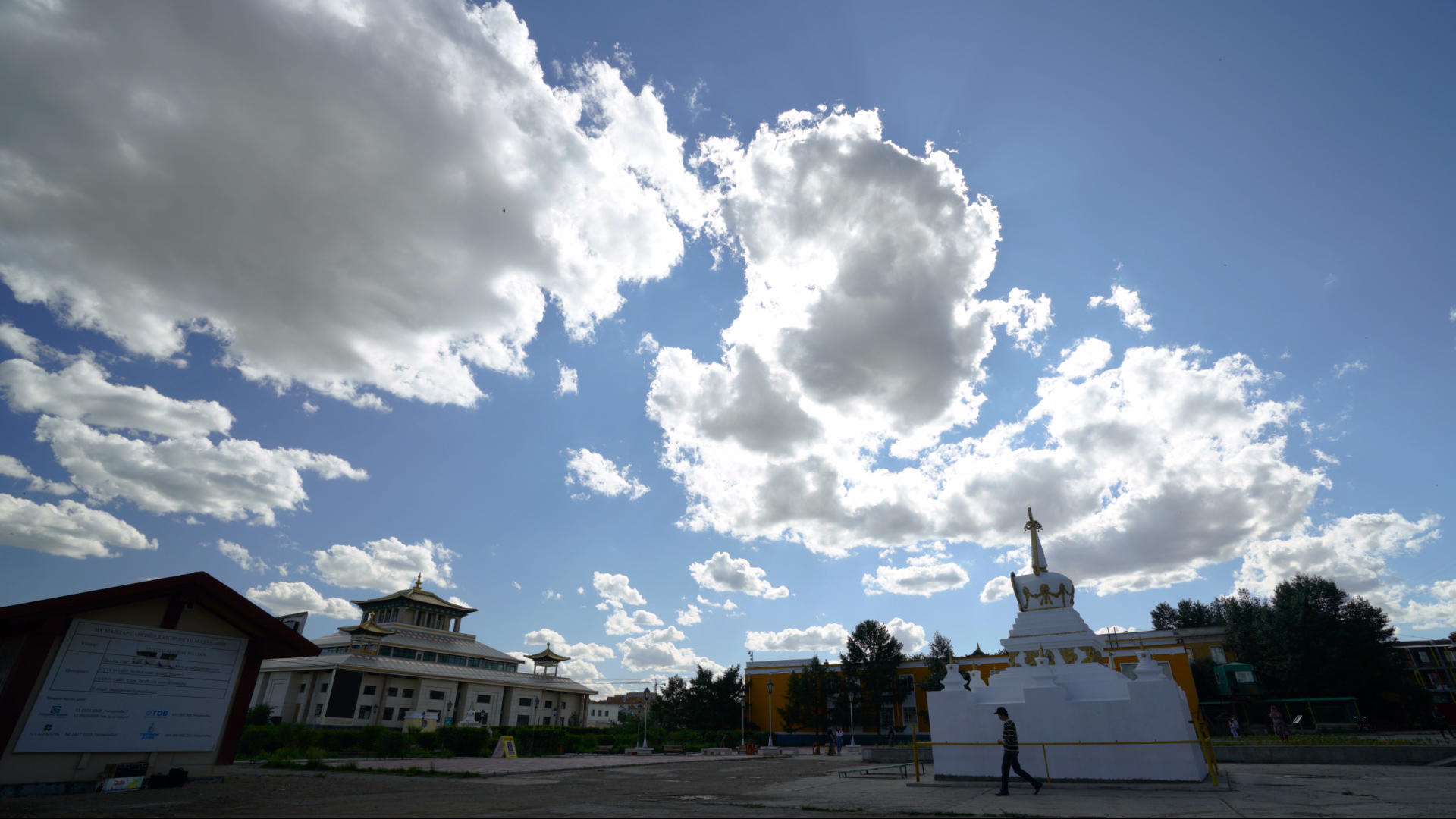 蒙古甘丹寺延时视频的预览图