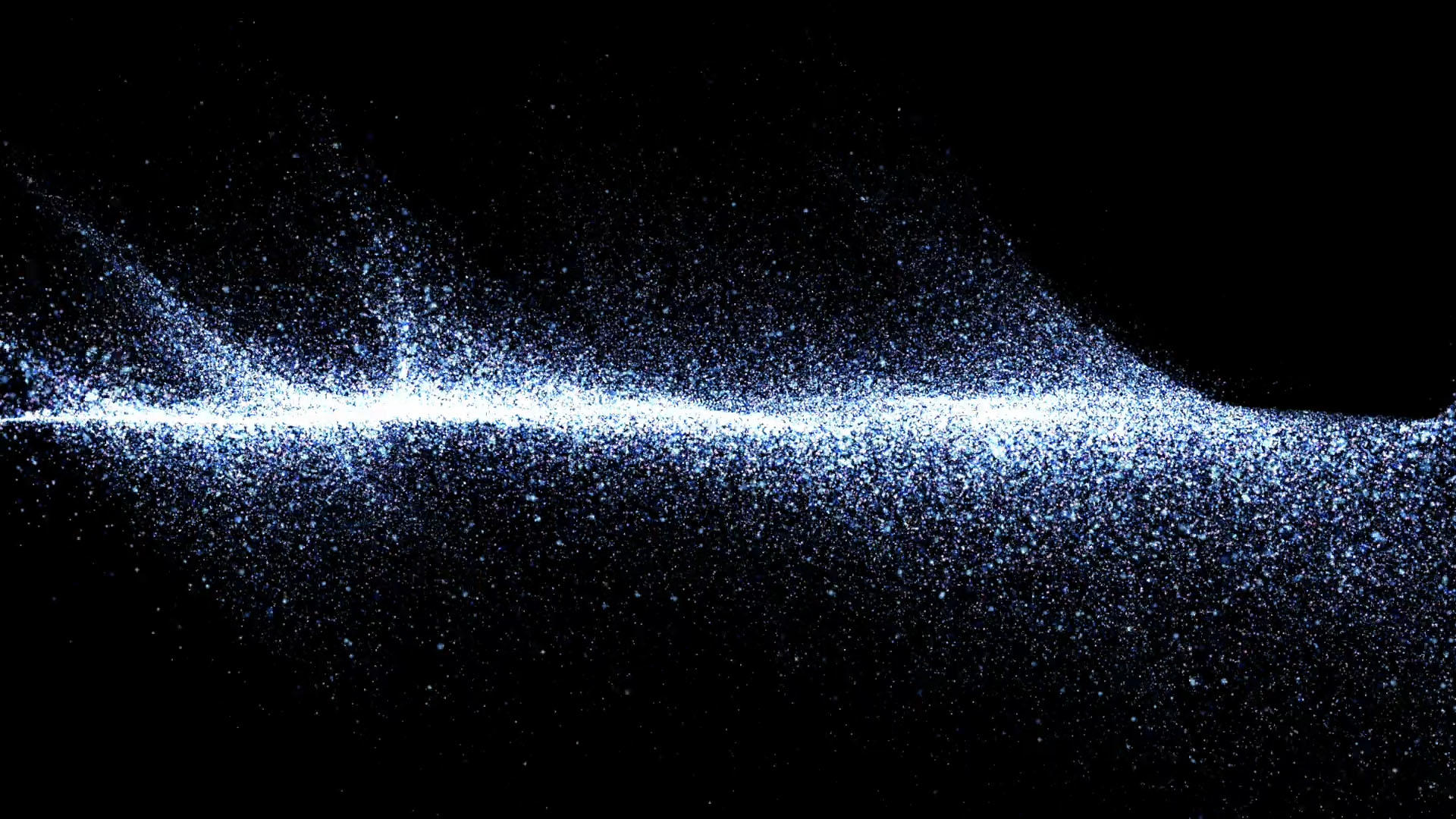 蓝色粒子平面视频的预览图