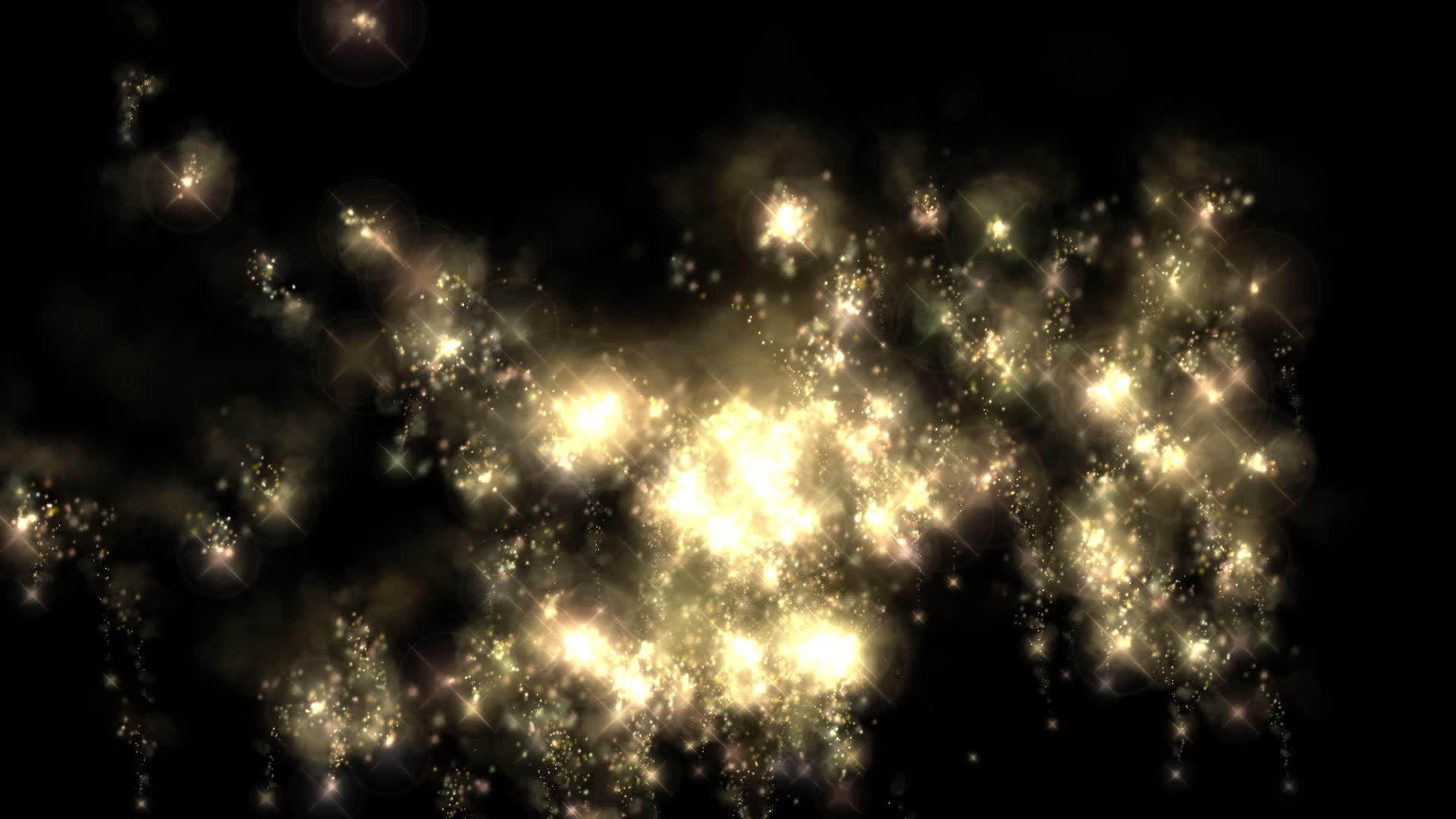 动画粒子抽象闪光宇宙视频的预览图
