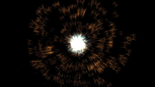 动画粒子抽象闪光宇宙视频的预览图